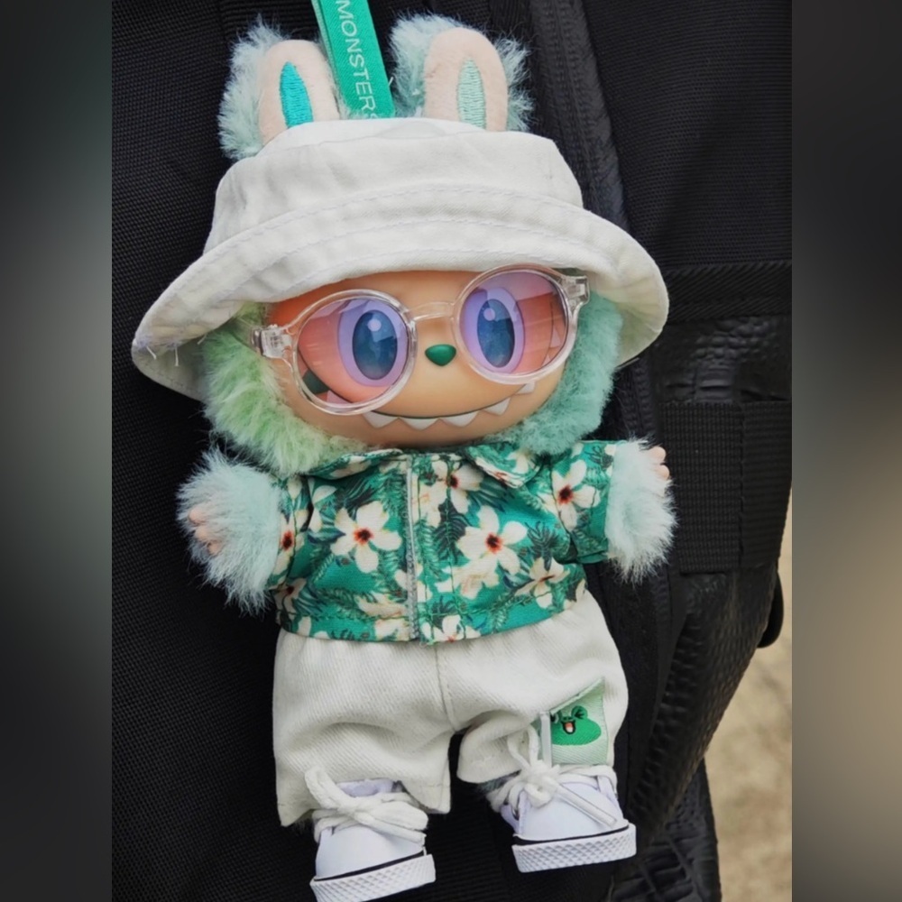 New opened Pop mart Labubu big into energy serenity